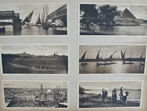 Album - Assorted photos and postcards of Egypt & Palestine