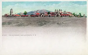 Albuquerque, New Mexico, Indian Building - Santa Fe Station