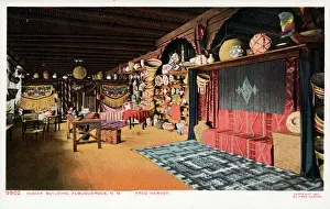 Albuquerque, New Mexico, USA - Indian Building (interior)