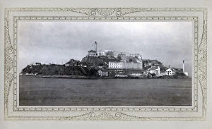 Images Dated 17th February 2020: The Alcatraz Federal Penitentiary or United States Penitentiary, Alcatraz Island