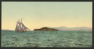 Alcatraz and the Golden Gate, San Francisco