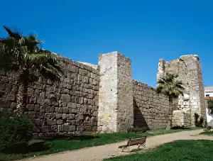 Moorish Prints: Alcazaba of Merida. Spain