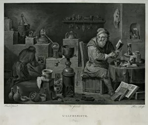 1790 Collection: Alchemist at work