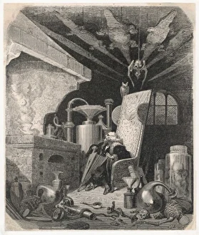 Anxiously Gallery: Alchemists Workplace