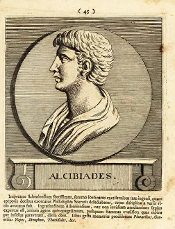 Gods And Heroes Prints: Alcibiades, Athenian statesman and general