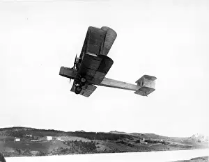 Alcock and Browns Vickers Vimy - Newfoundland take-off