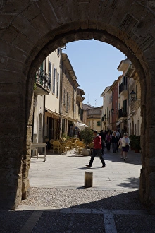 Images Dated 23rd April 2013: Alcudia, Mallorca, Spain, - Entrance to Town