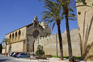 Images Dated 23rd April 2013: Alcudia, Mallorca, Spain, - Saint Jaume Church