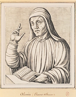 Alcuin Gallery: ALCUIN, Albinus Flaccus (735-804)