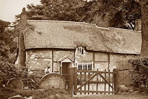 Smithy Collection: Alderley Old Smithy Victorian period