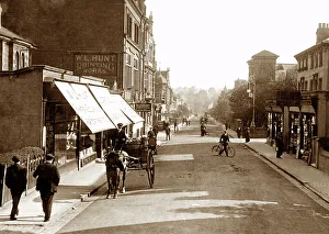 Aldershot Prints: Aldershot Victoria Road early 1900s