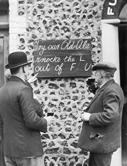 1933 Prints: Ale Cures the Flu