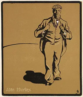 ALEC HURLEY (1871 - 1913), English music hall singer entertainer, tenor singer of coster songs