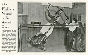 Vita Gallery: Alec James of Arsenal in the gym