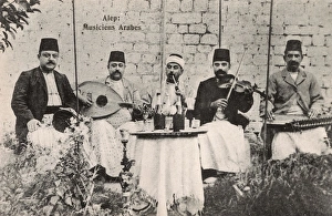 Aleppo Gallery: Aleppo, Syria - Arab Musicians