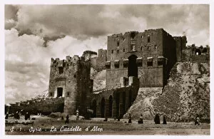 Aleppo, Syria - The Citadel - Gatehouse and Entrance