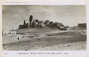 Sheikh Prints: Aleppo, Syria, - Military Hospital & Theological College