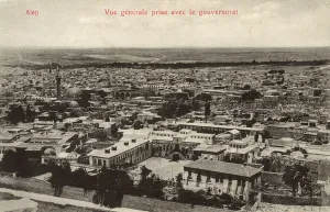 Aleppo Gallery: Aleppo, Syria - Panorama close to Governorate