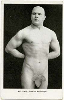 Images Dated 1st July 2016: Alex Aberg - Estonian Wrestler
