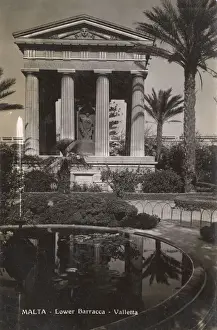 Pediment Prints: Alexander Ball Monument, Valletta, Malta