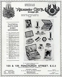 The Alexander Clark Company Advertisement