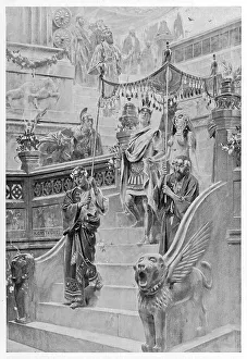 New Images July 2023 Prints: Alexander the Great, King of Macedon, marries Roxana