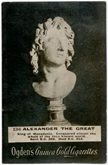 Alexander the Great, King of Macedonia, portrait bust