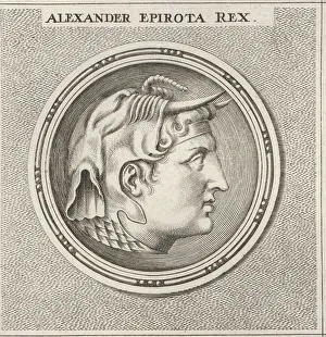 17th Century Prints: Alexander I of Epirus, king of the Molossians, c.371-331 BC