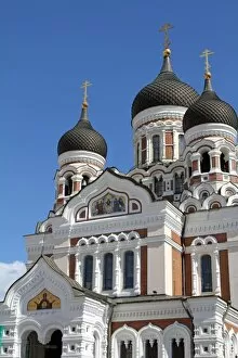 Images Dated 19th August 2011: Alexander Nevsky Cathedral in Tallinn, Estonia