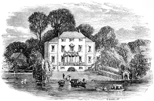 1744 Prints: Alexander Pope / House