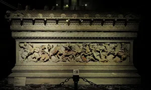 Alexander Sarcophagus. 4th century BC. From Royal Necropolis