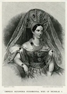Nikolai Prints: Alexandra Fedorovna