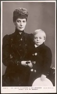 Grand Son Prints: Alexandra / Olaf Postcard