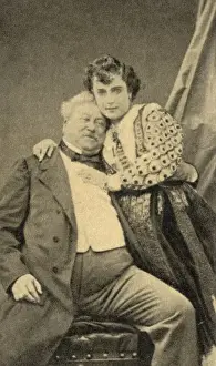 Alexandre Prints: Alexandre Dumas and Adah Menken