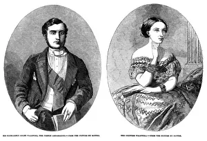 Comtesse Prints: Alexandre Walewski + W