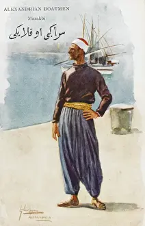 Boatman Prints: Alexandria Boatman, Egypt