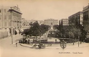 Consuls Prints: Alexandria, Egypt - Consuls Square