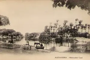 Waterway Prints: Alexandria, Egypt - The Mahmoudiyah Canal