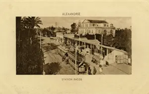 Trolley Prints: Alexandria, Egypt - Station Bacos
