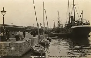 Compagnie Prints: Alexandria, Egypt - Steam Packet Docks