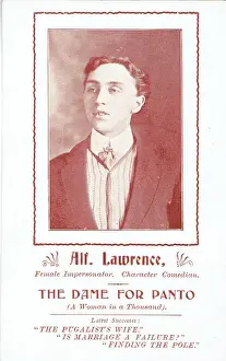 Impersonator Prints: Alf Lawrence