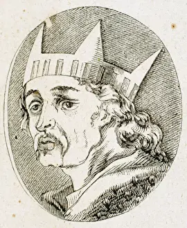 Alfons VI of Leon and Castile (1040-1109). Nicknamed The Bra