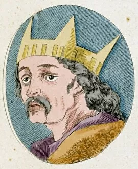 Alfons VI of Leon and Castile (1040-1109). Nicknamed The Bra