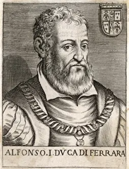 Ferrara Prints: Alfonso I Di Ferrara
