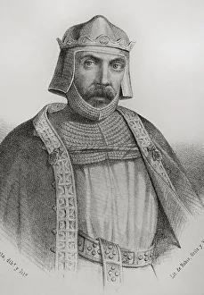 Llanta Prints: Alfonso II of Asturias (c. 760-842). Called the Chaste