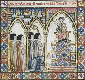 Alfonso X, called The Wise (1221-1284). Cantigas