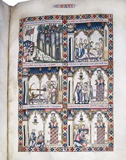 Alfonso X, called The Wise (1221-1284). Cantigas