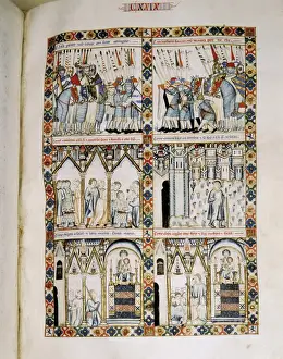 Alfonso X, called The Wise (1221-1284). Cantigas