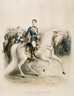 ALFONSO XII (1857-1885). King of Spain (1874-1886)