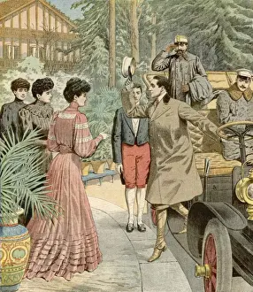 Alfonso XIII & Fiance